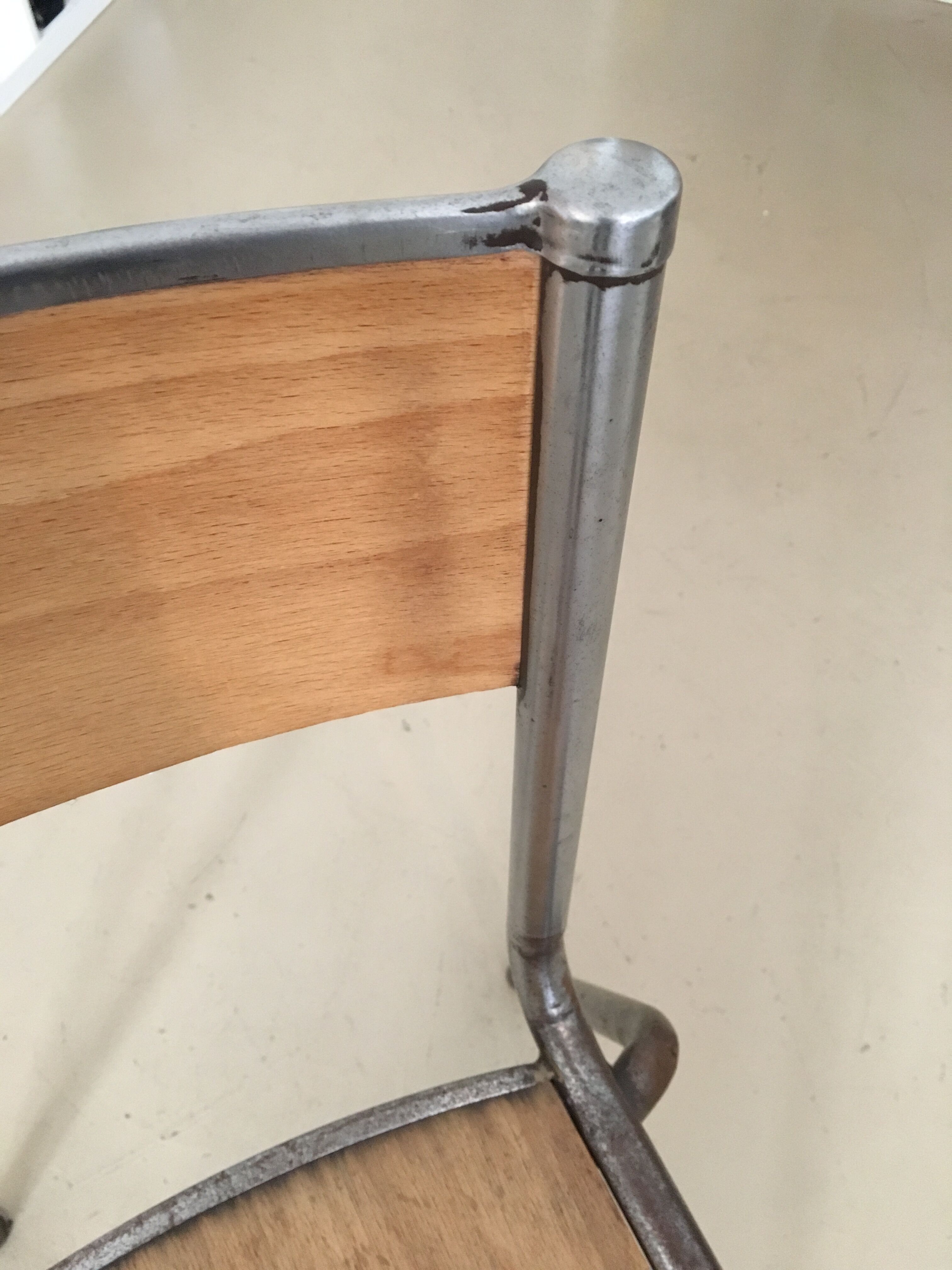 Vintage schoolboy chairs