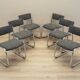 Set of six chairs, Italian design, 1980s, production: Italy
