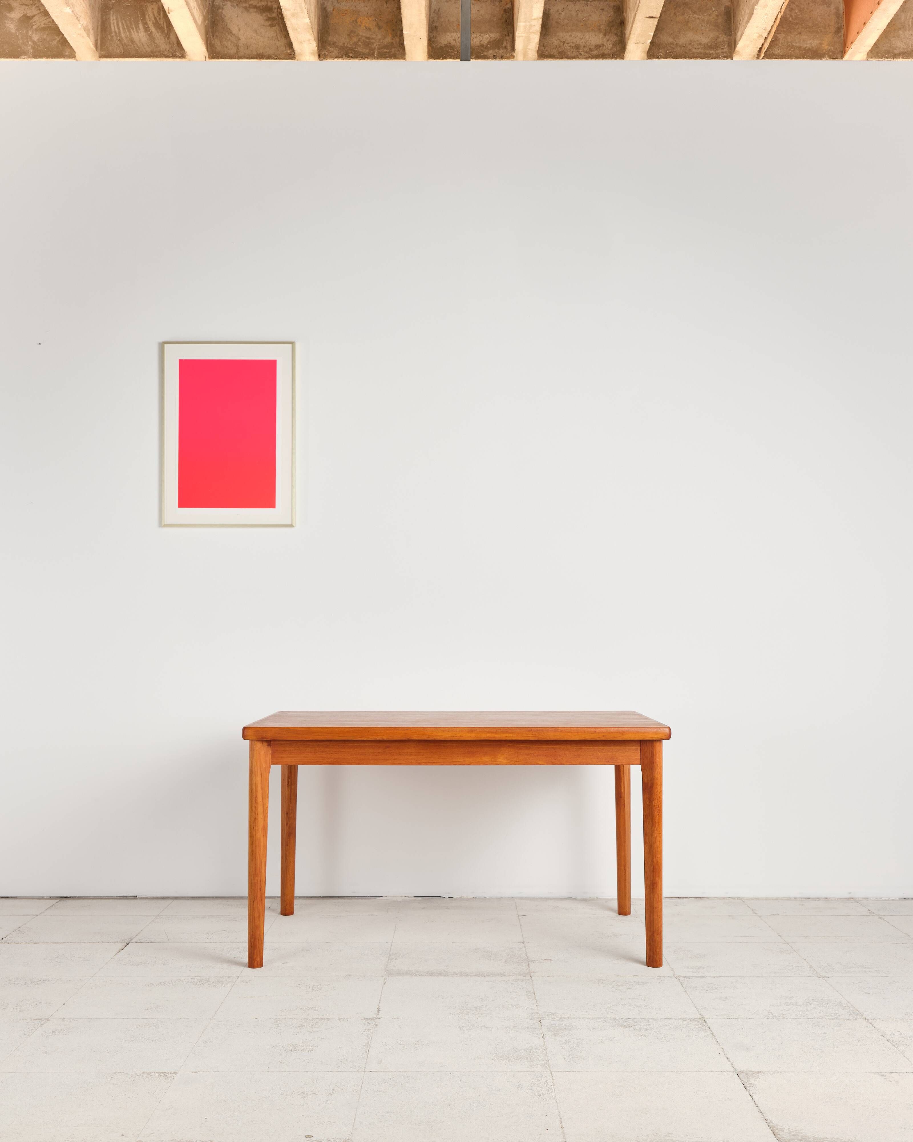 Extendable table by Henning Kjærnulf for Vejle Stole, 1960s.