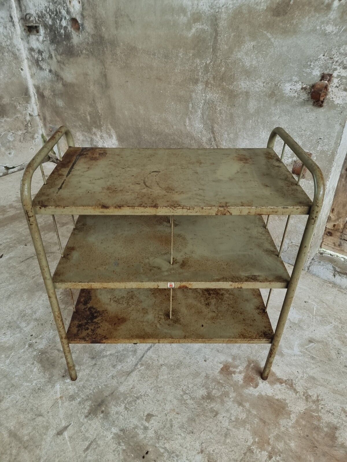 Industrial sidetable shelving rack bathroom furniture