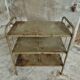 Industrial sidetable shelving rack bathroom furniture
