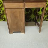 Small fir desk, workshop, 1950s
