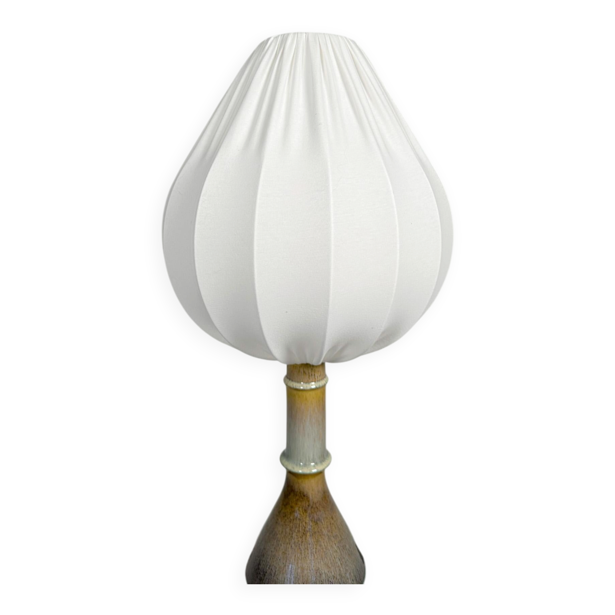 Large unique modern mid-century table lamp by Carl Harry Stålhane Rörstrand, 1950s.