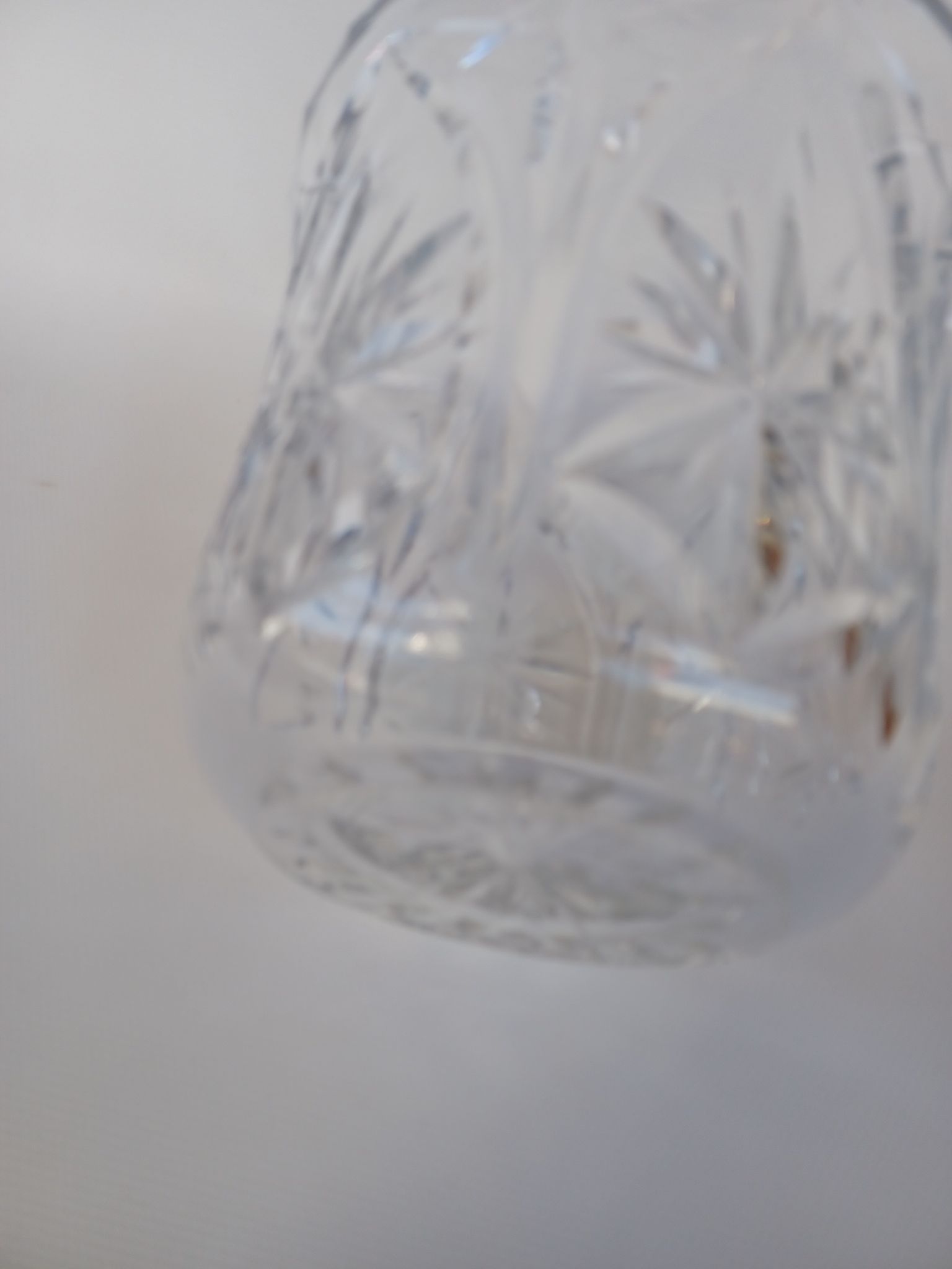Saint Louis crystal vase.