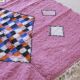 Pink Moroccan Rug - 295 x 207 cm