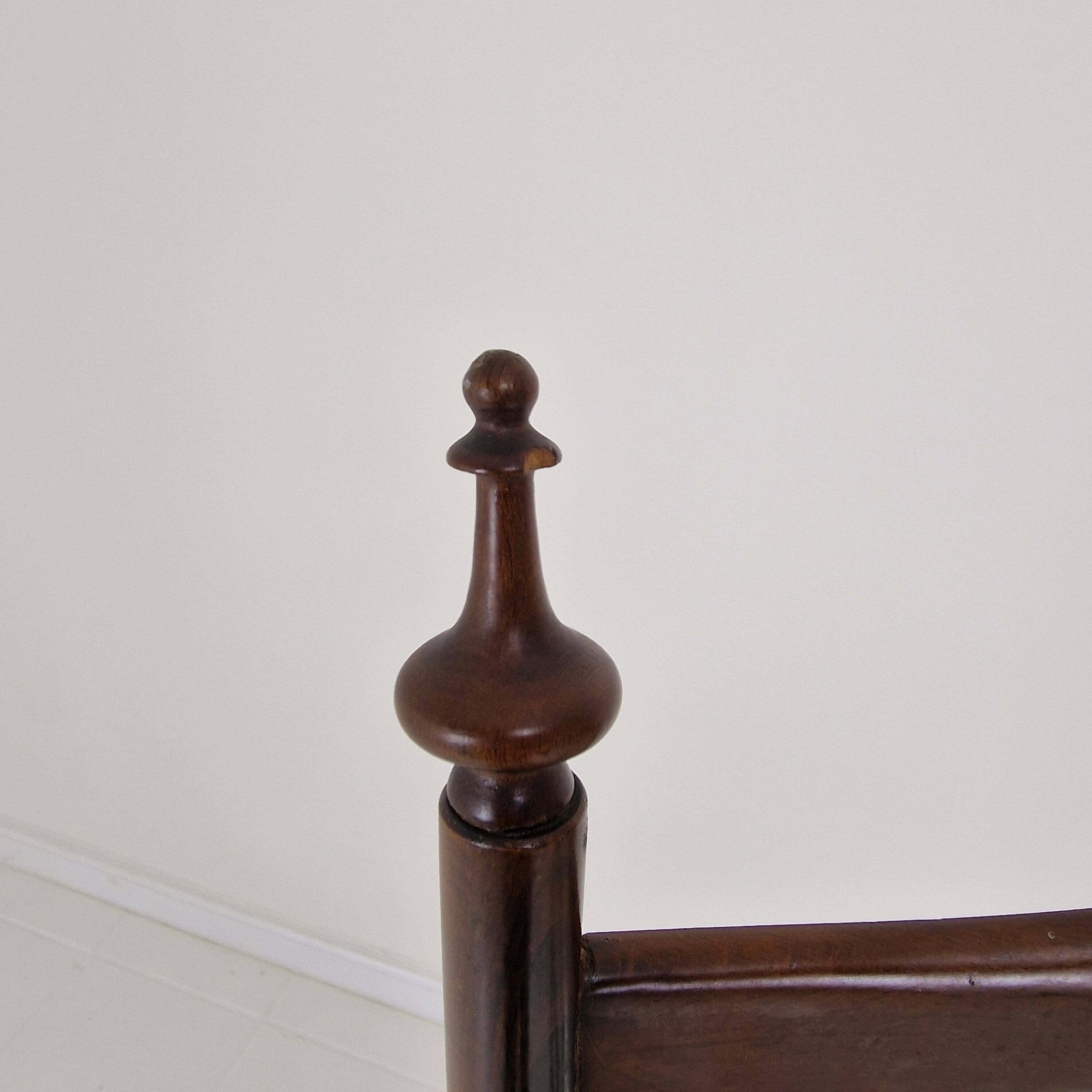 Mid Century High Back Chiavari Ladder Chair, Italy 1950's