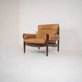 Leather living room set by Durlet