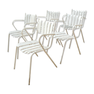 Vintage garden armchairs