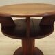 Oak coffee table, Italian design, 1960s, production: Italy
