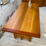 Mountain furniture table in pine 2m