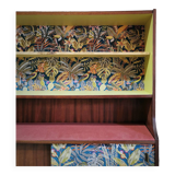 Vintage asymmetrical sideboard with compass legs