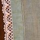 Nappe ancienne et 4 serviettes assorties