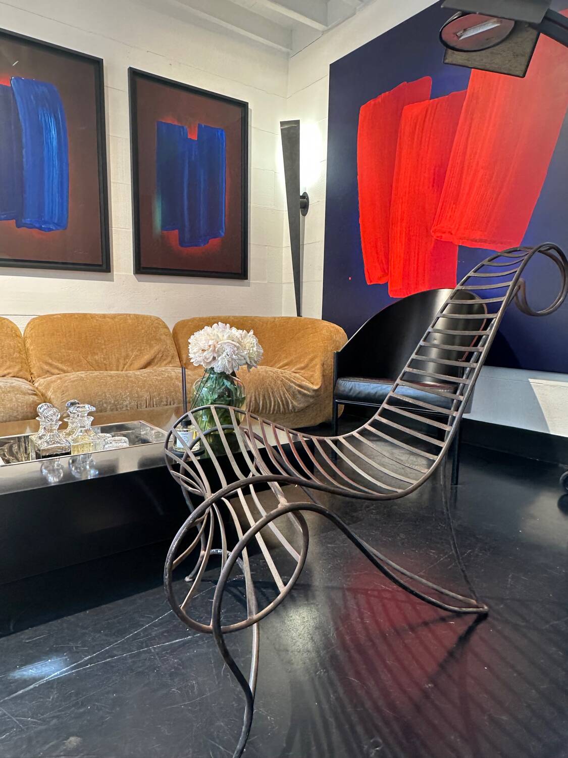 Spine chair by André Dubreuil, 1st edition