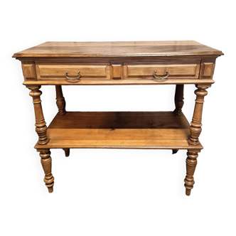 Walnut console