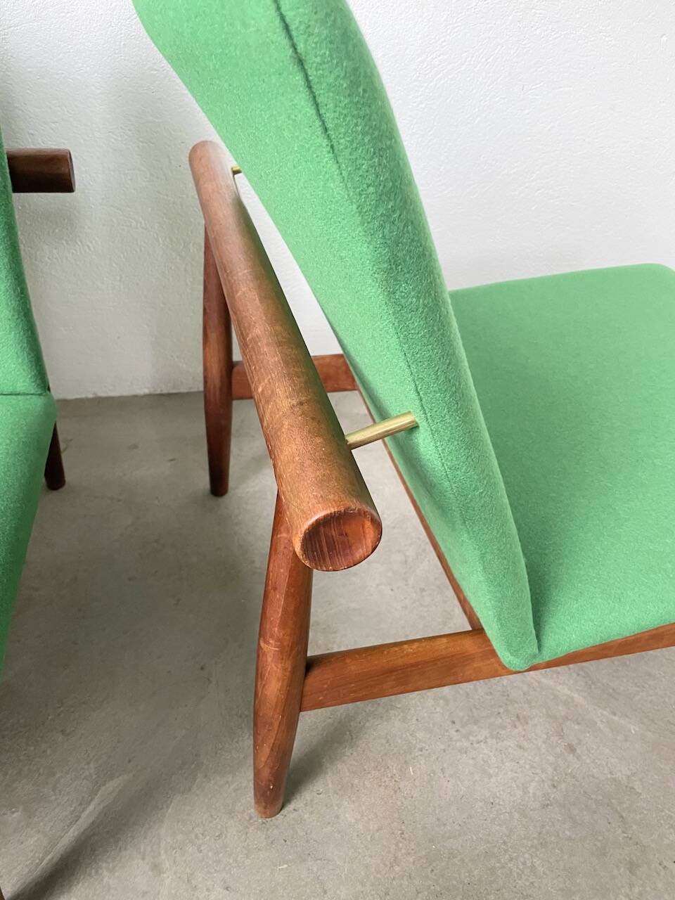 Pair of Finn Juhl Armchair model “Japan” France & Son