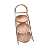 Rattan shelf