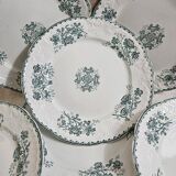 6 assiettes à dessert Terre de Fer