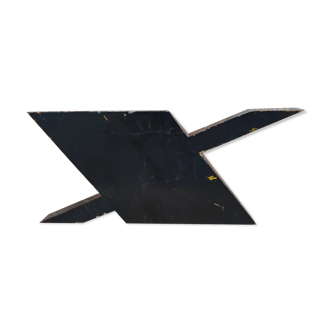 Lettre d'enseigne vintage X année 50