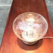 Mid-Century German Bulb Table Lamp from Doria Leuchten, 1970s