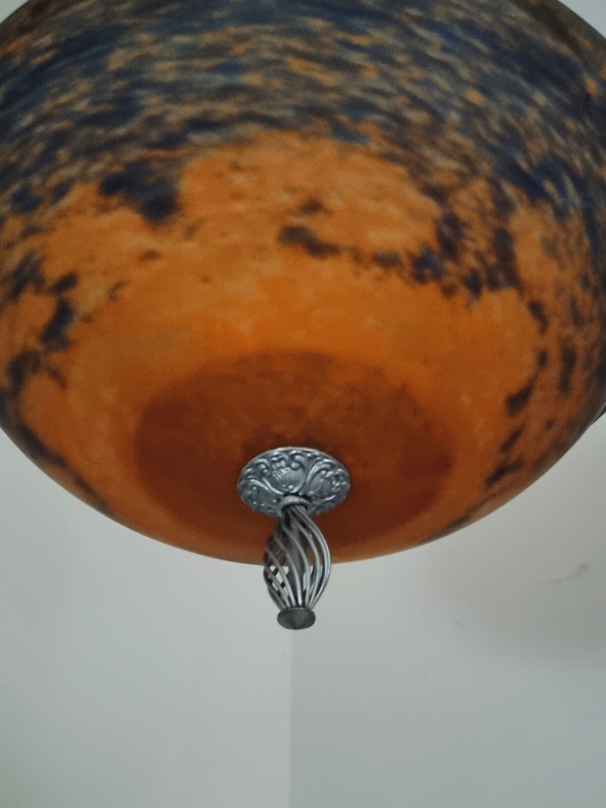 Noverdy France Art Deco Pendant Light