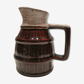 Vintage stoneware pitcher