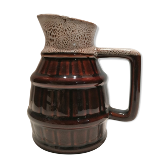 Vintage stoneware pitcher