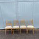 4 wooden chairs dore late nineteenth style louis xvi
