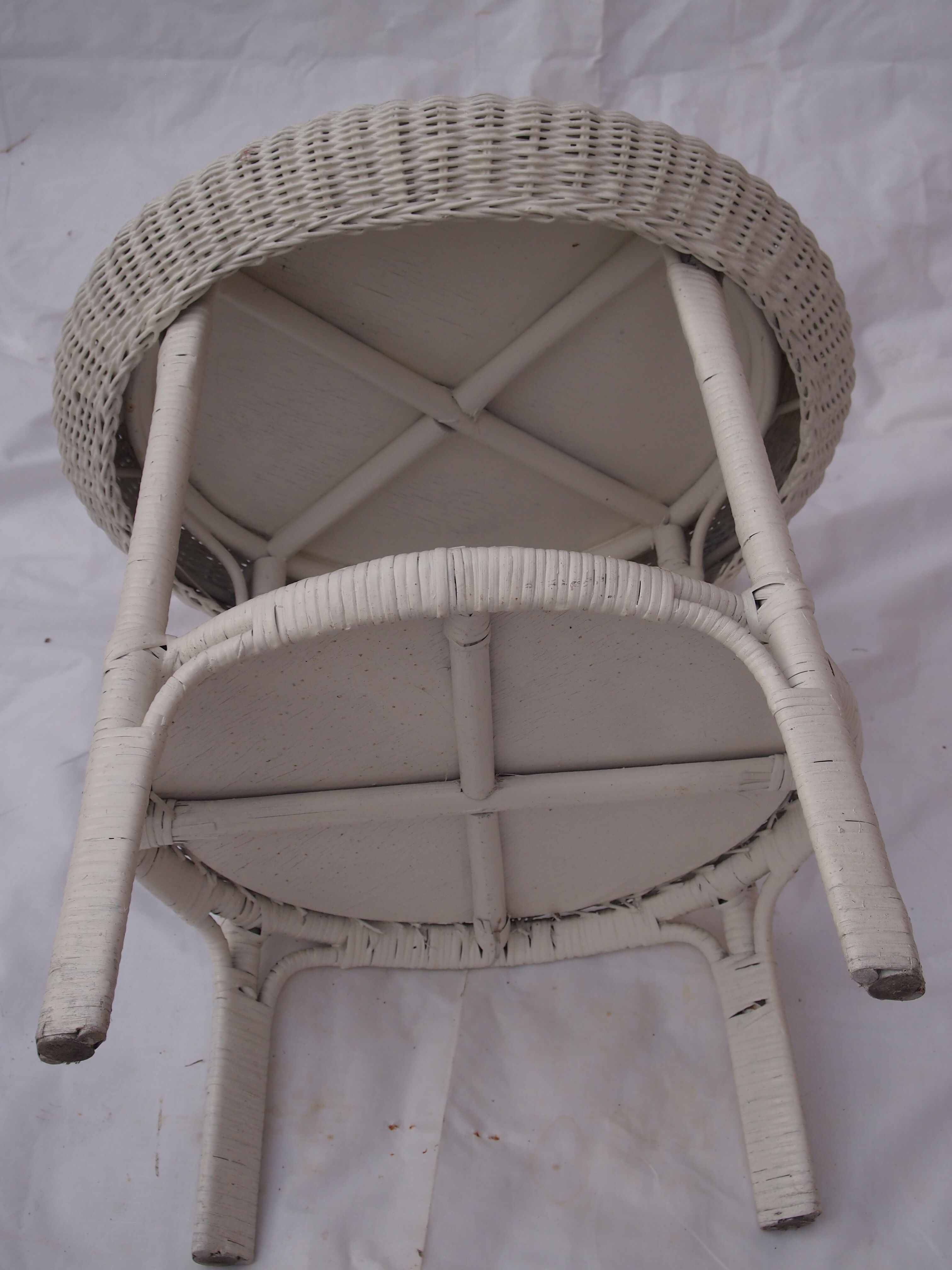 Vintage rattan lounge