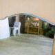 Miroir biseauté Art Déco 90cm x 40cm