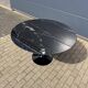 Original Knoll Tulip dining table (152cm) Nero Marquina glossy LIKE NEW!!