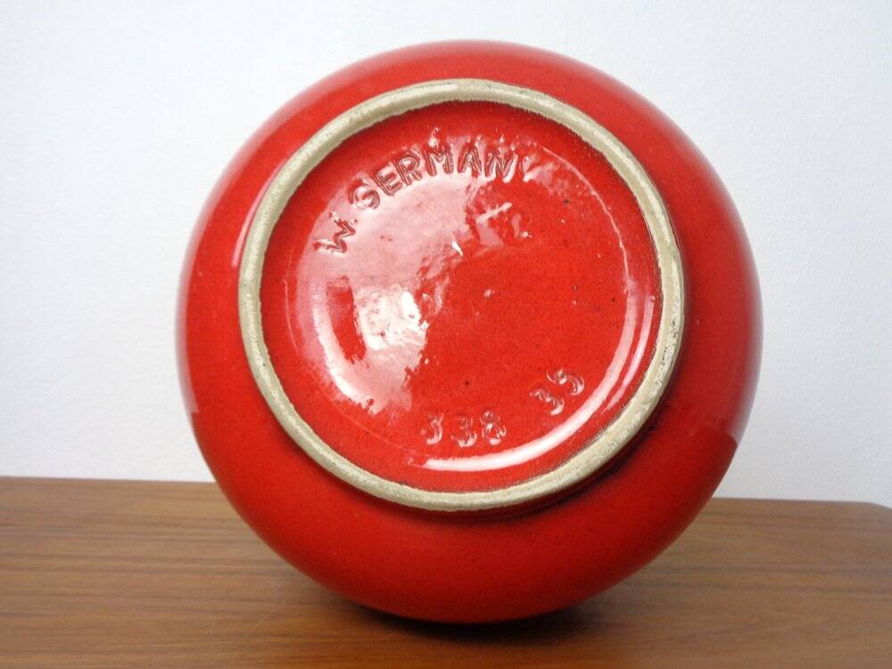 Large ceramic vase by Cari Zalloni for Fohr Keramik, 1970s