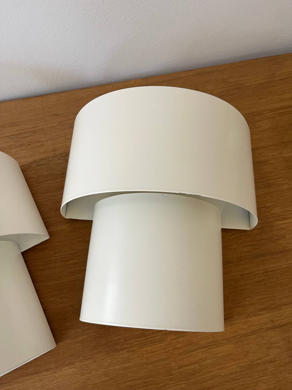 Paire d’appliques métal IKEA vintage