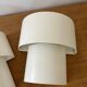 Paire d’appliques métal IKEA vintage