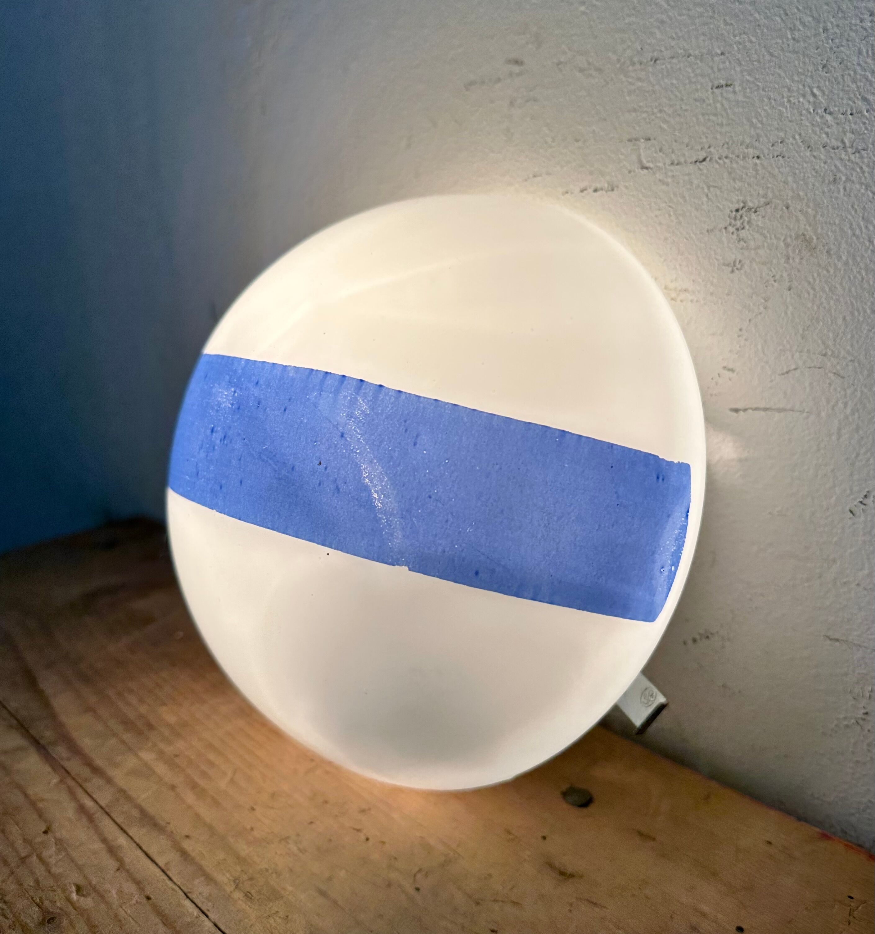 Vintage emergency wall light, 1960s