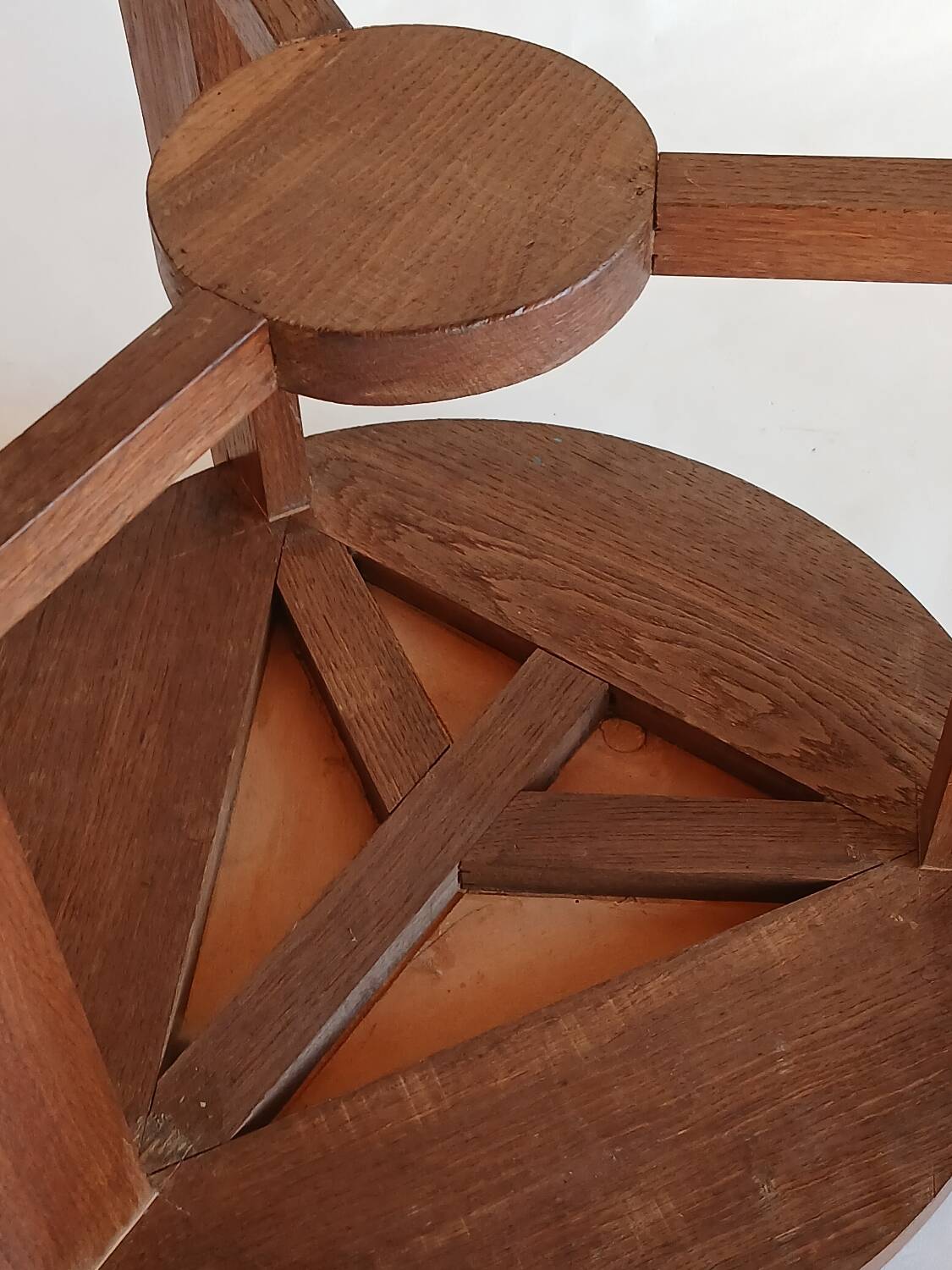 Oak side table, 1950