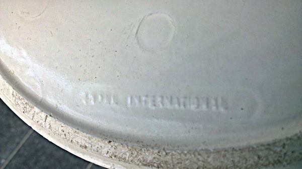 Table 137 cm Tulip Vintage by Eero Saarinen for Knoll Calacatta marble