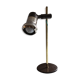Lampe années 70 tige laiton