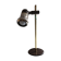 Lampe années 70 tige laiton