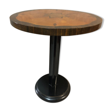 Table d'appoint art déco en palissandre 1940s