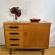 Vintage Mid-Century Teak Small Sideboard | 1960s | Scandinavian Compact