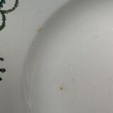 Round deep dish Saint Amand in Terre de Fer vert