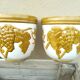Pair of wall-mounted planters/flower pots
