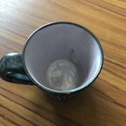 Tasses à café avec soucoupes et sucrier Robert Picault Vallauris 1950/60