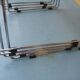 Lot of 4 metal chairs