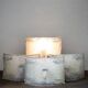 Vintage Murano glass wall lamps by Mazzega, Italy, 1970, set of 4