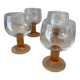 lot de 4 verres à pied neufs Luminarc / verrerie d'Arques
