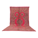 Pink Vintage Moroccan Rug 208 x 384 cm, Berber Wool Rug Handmade, Boho Rug