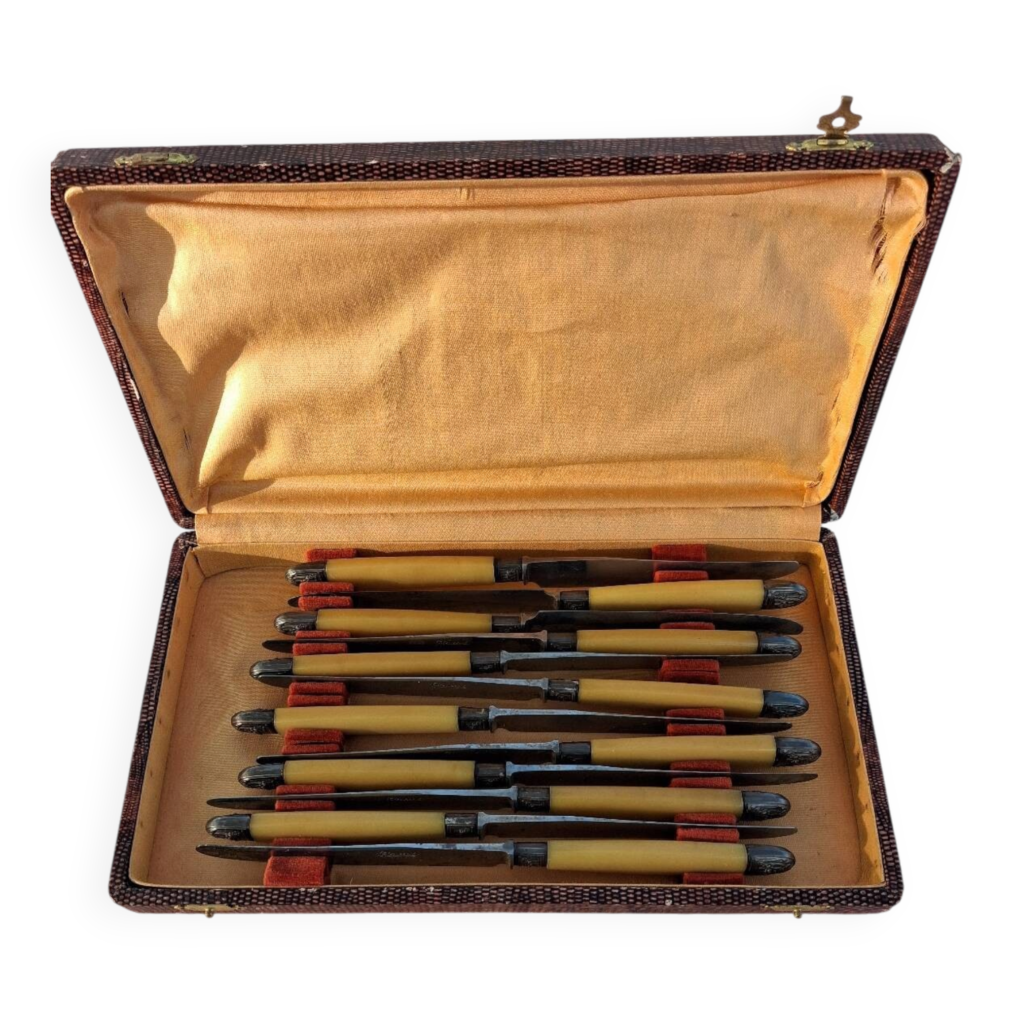 12 Giraud knives Art Nouveau