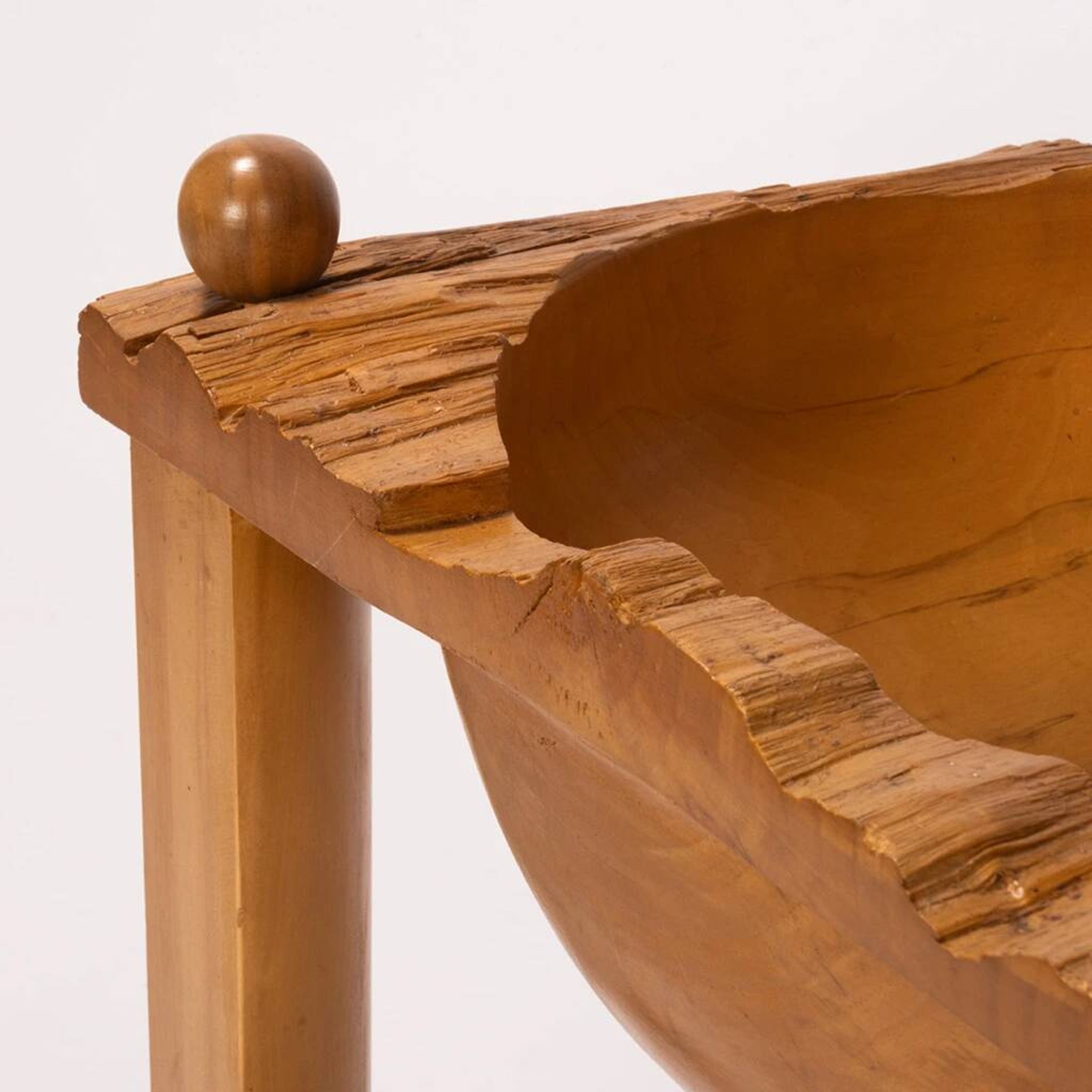 Unique wooden table by Antonín Hepnar
