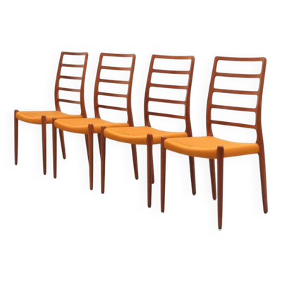 Niels Møller Chaises de salle à manger modèle 82